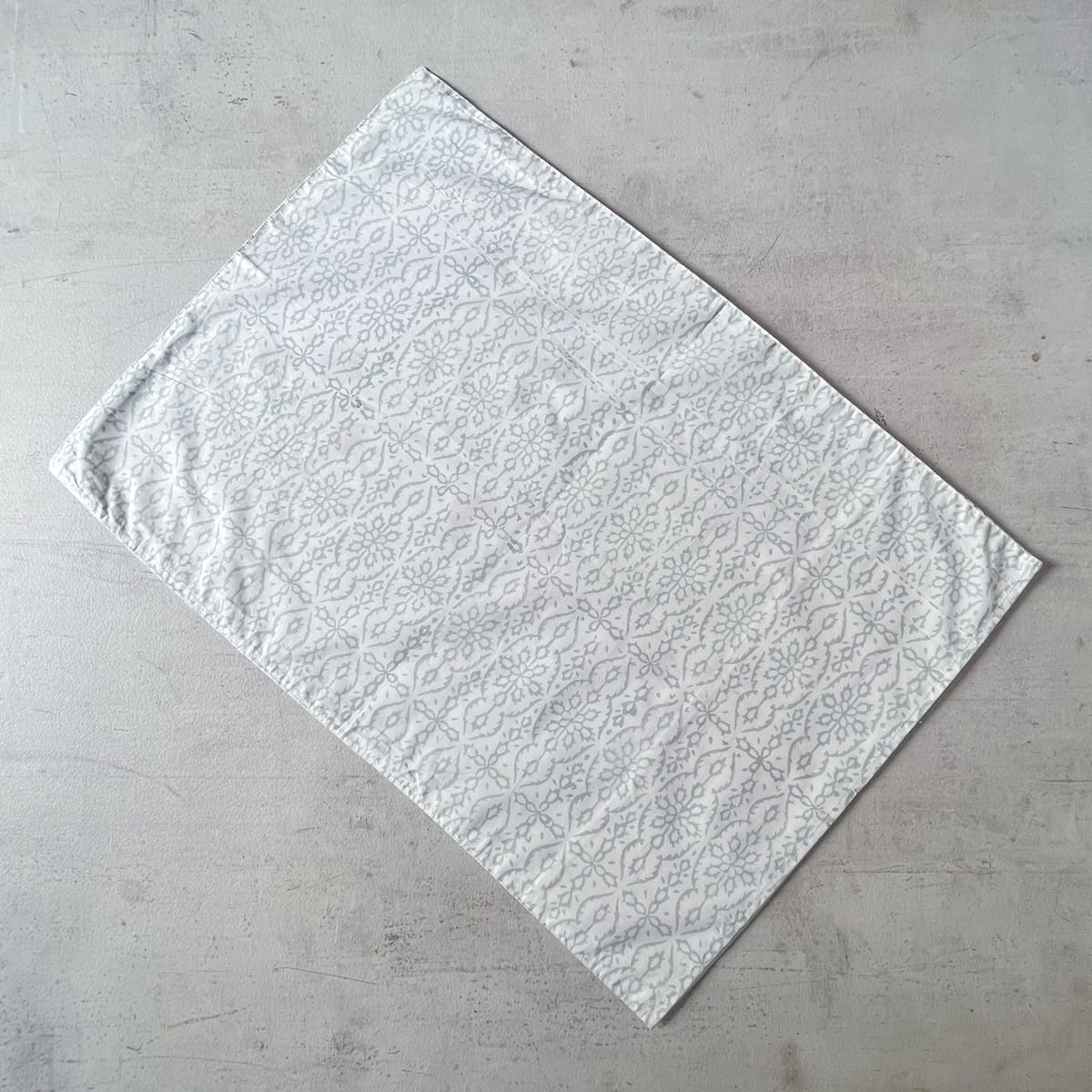 Samira Floral Pattern Hand Block Print Bed Sheet