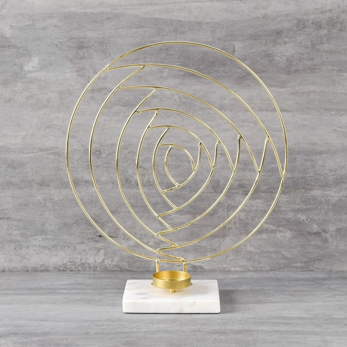 Coron Circular Shaped Candle Holder - Home Artisan