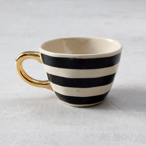 Camden Bold Stripe Handmade Ceramic Cup
