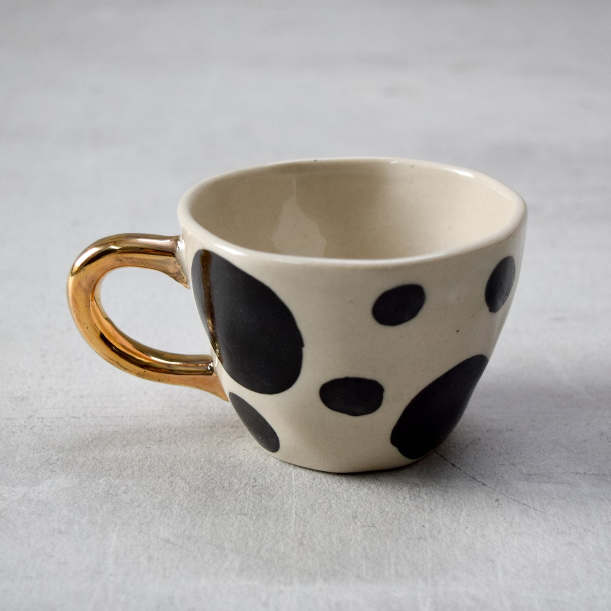 Monique Spotted Handmade Ceramic Cup