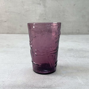 Evren Plum Dragonfly Drinking Glass (Set of 2)