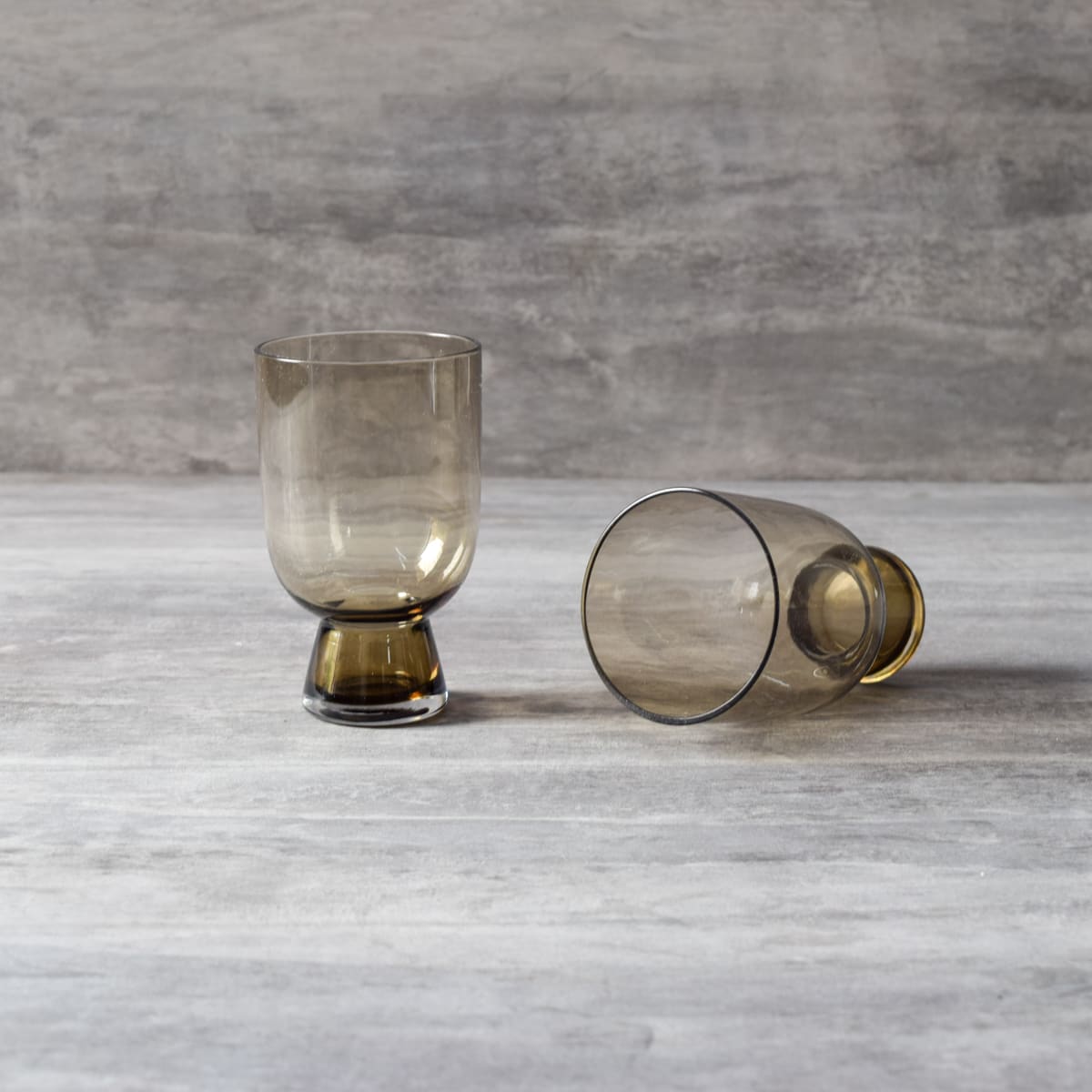 Nicolas Brown Drinking Glass (Set of 2) - Home Artisan