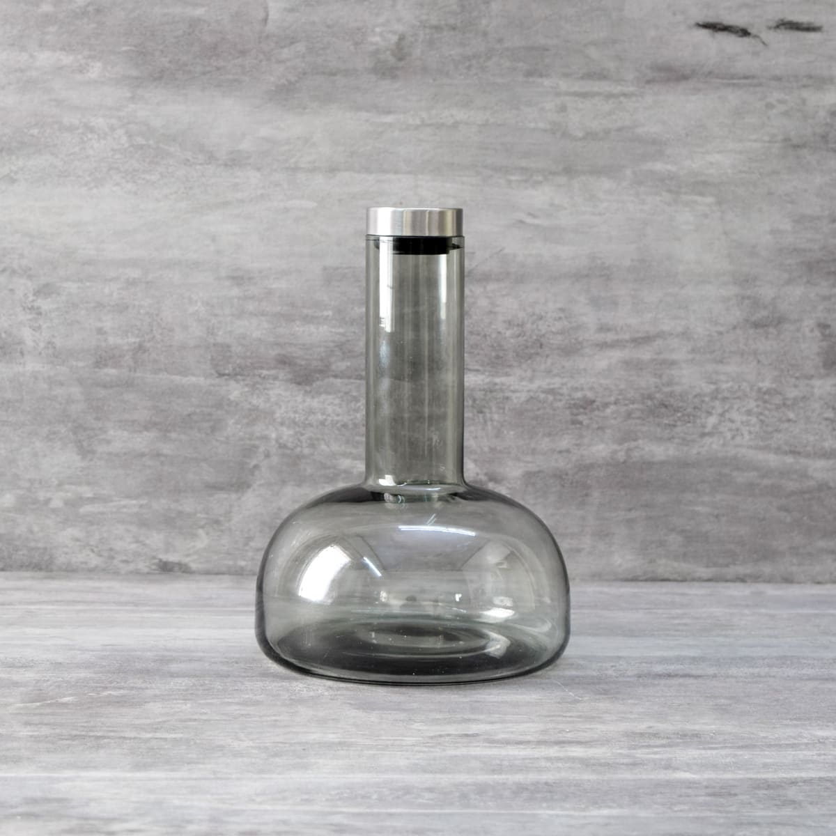 Nicolas Smoky Grey Carafe - Home Artisan