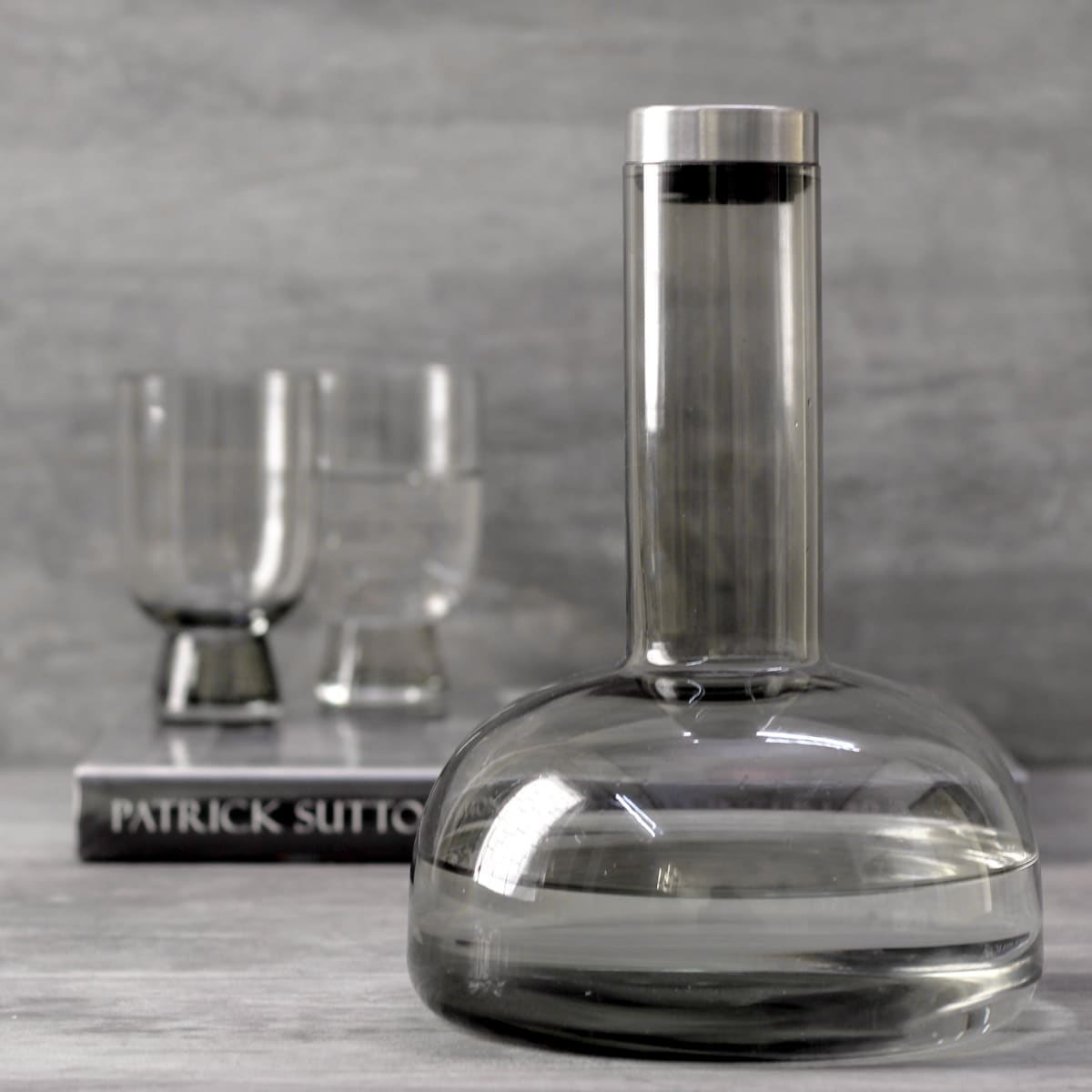 Nicolas Smoky Grey Carafe