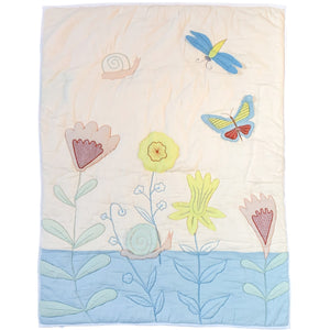 Kiara Spring Garden Patchwork Quilt by The Merry Maison - Home Artisan