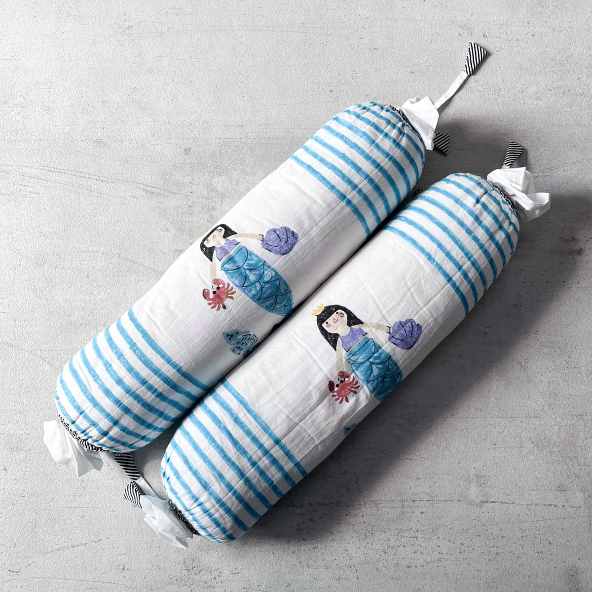 Nerissa Hand Block Print Cotton Quilt Set