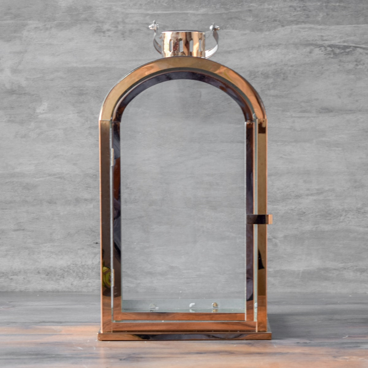 Kendrick Rose Gold Lantern - Large - Home Artisan