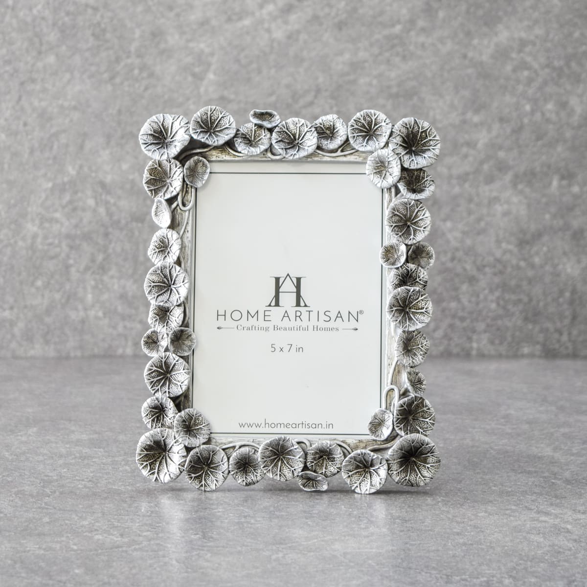 Malia Silver Leaf Photo Frame (5x7)