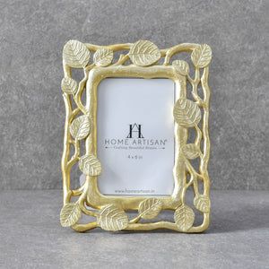 McQueen Golden Leaf Photo Frame (4x6)