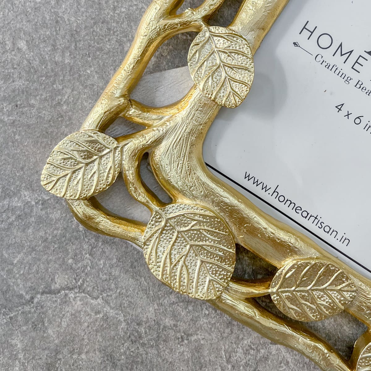 McQueen Golden Leaf Photo Frame (4x6)