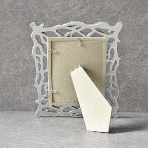 Vera Twig Detail Silver Photo Frame (5x7)