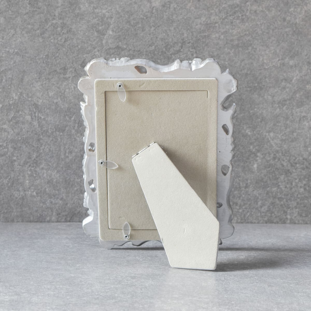 Isaia Silver Gingko Leaf Photo Frame (4x6)