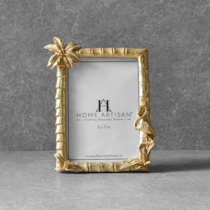 Anais Weathered Finish Golden Photo Frame (5x7)