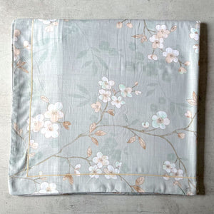 Midori Botanical Print Cotton Linen Duvet Cover
