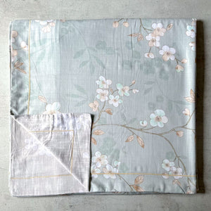 Midori Botanical Print Cotton Linen Duvet Cover