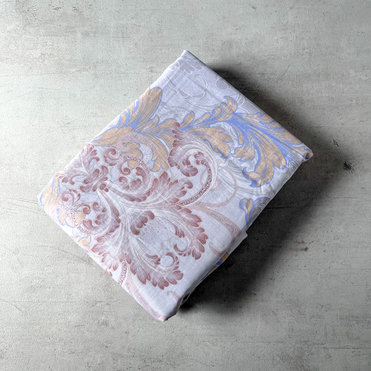 Genevieve Victorian Print Cotton Linen Duvet Cover - Home Artisan