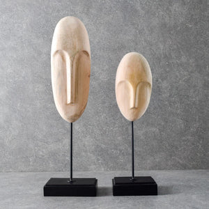 Prometheus Men Sculptures (Wooden) - Set of 2 - Home Artisan