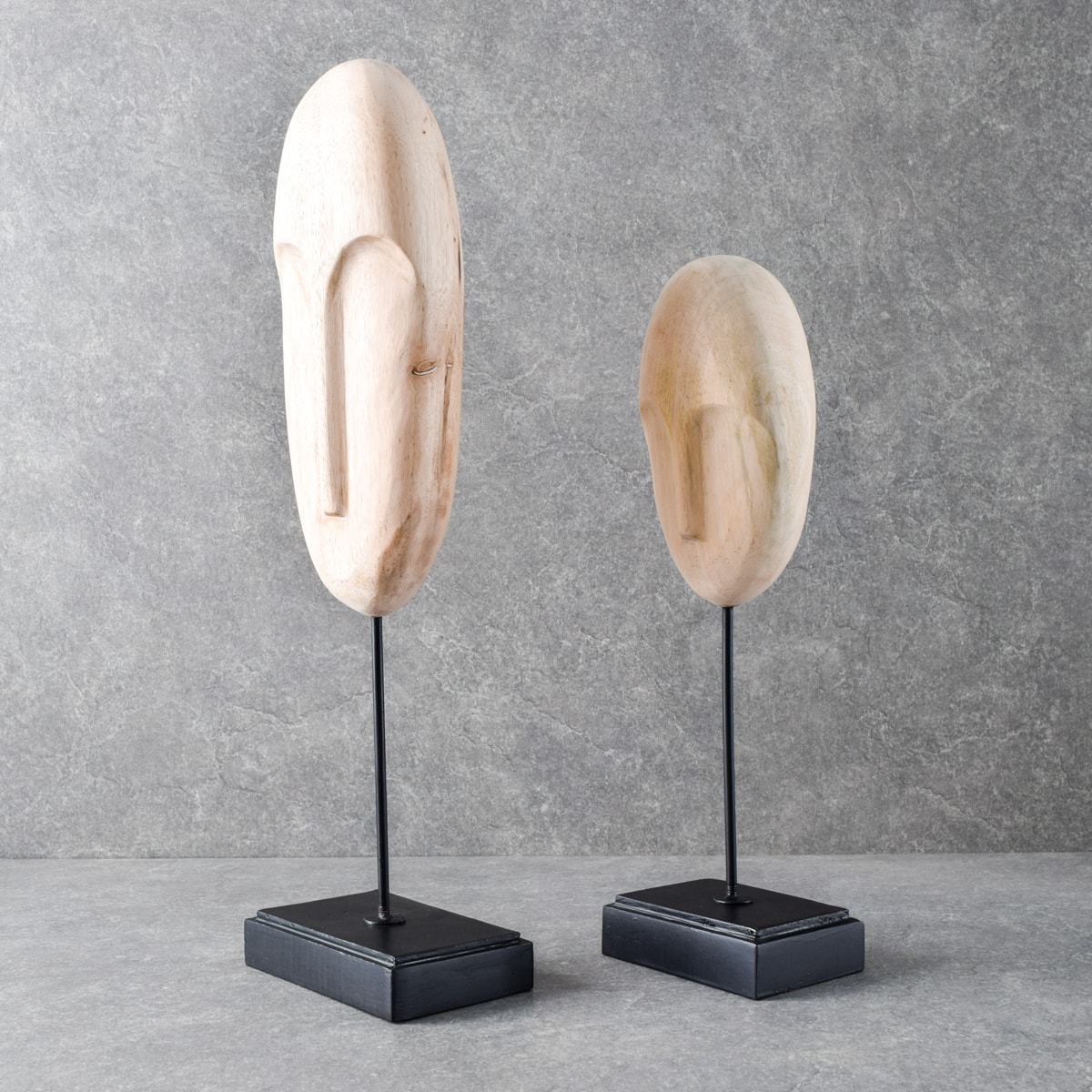 Prometheus Men Sculptures (Wooden) - Set of 2 - Home Artisan