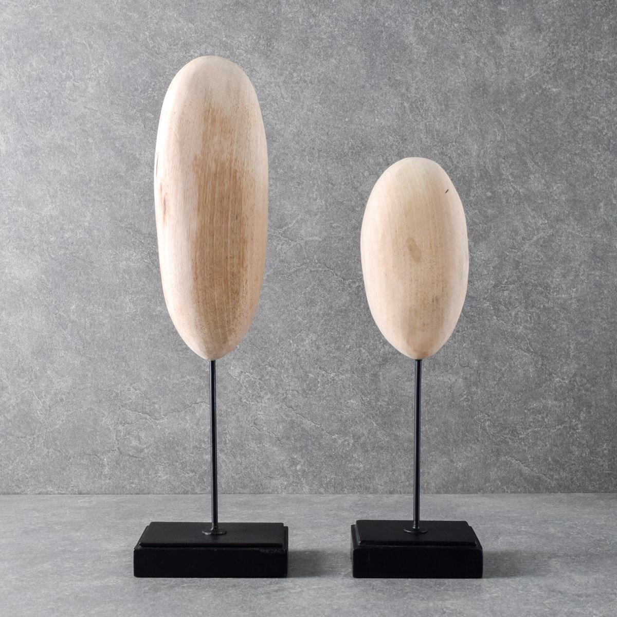 Prometheus Men Sculptures (Wooden) - Set of 2