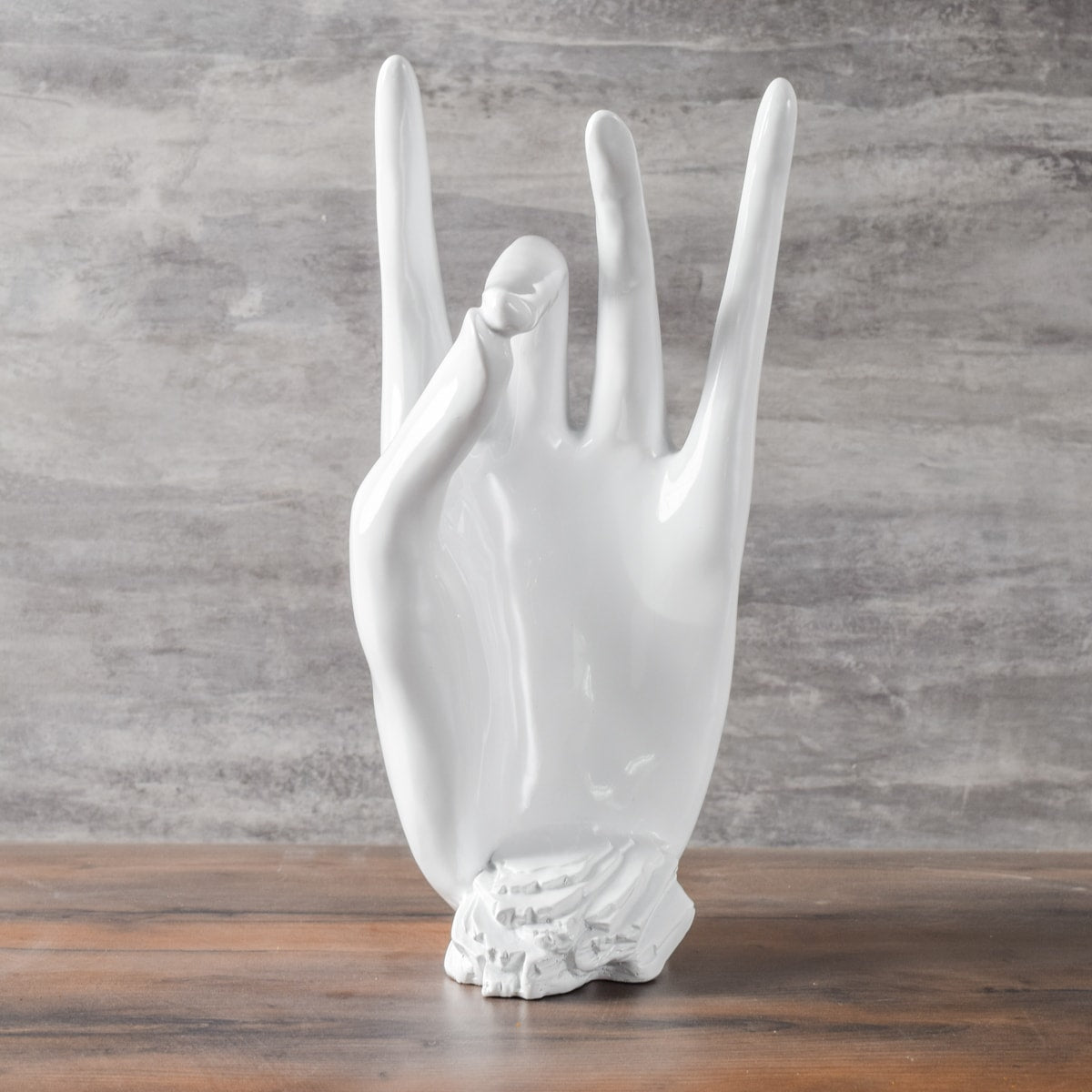 On Her Fingertips Sculpture