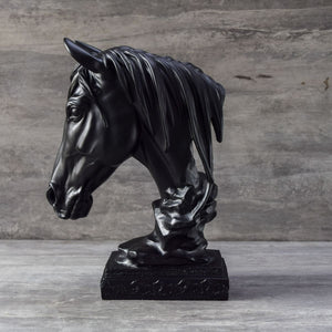 Elwood Horse Sculpture - Black
