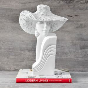 Dakota with a Hat Sculpture - Home Artisan