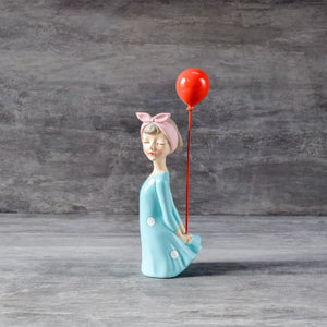 Erlina Standing with a Balloon