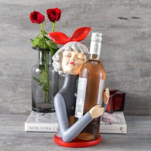 Anette Wine Glass Holder Sculpture - Home Artisan