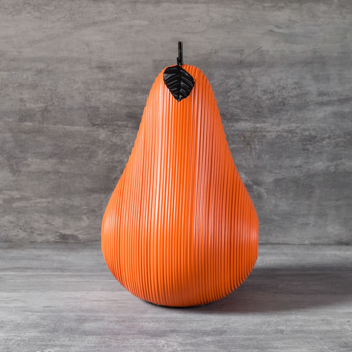 Corinna Orange Pear Sculpture