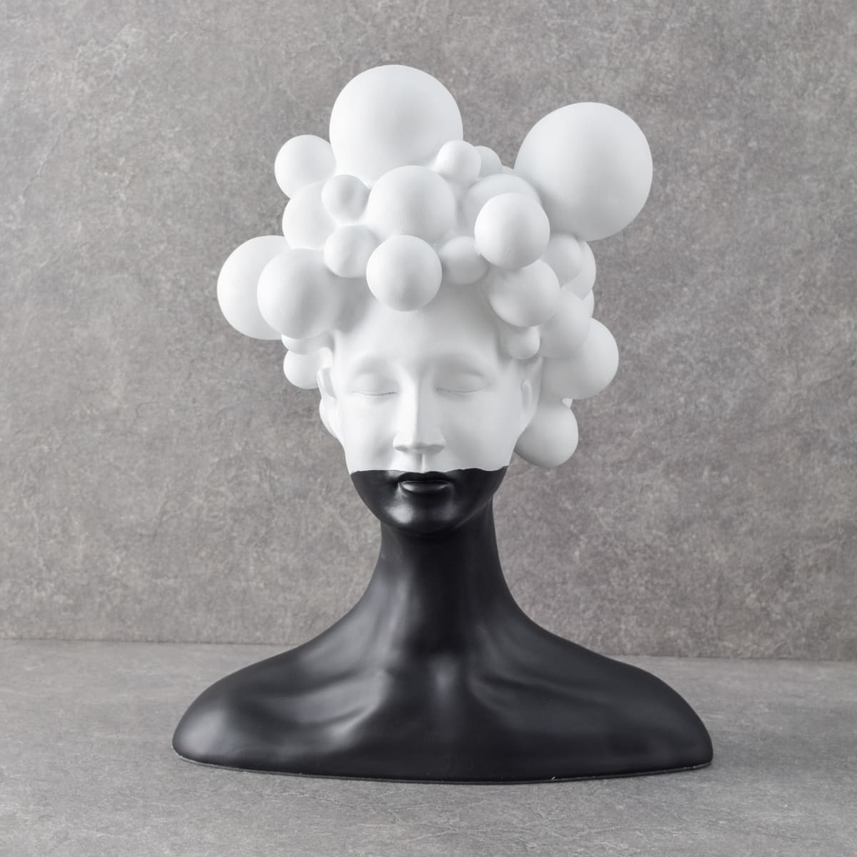 Livia Bubble Head Sculpture - Home Artisan