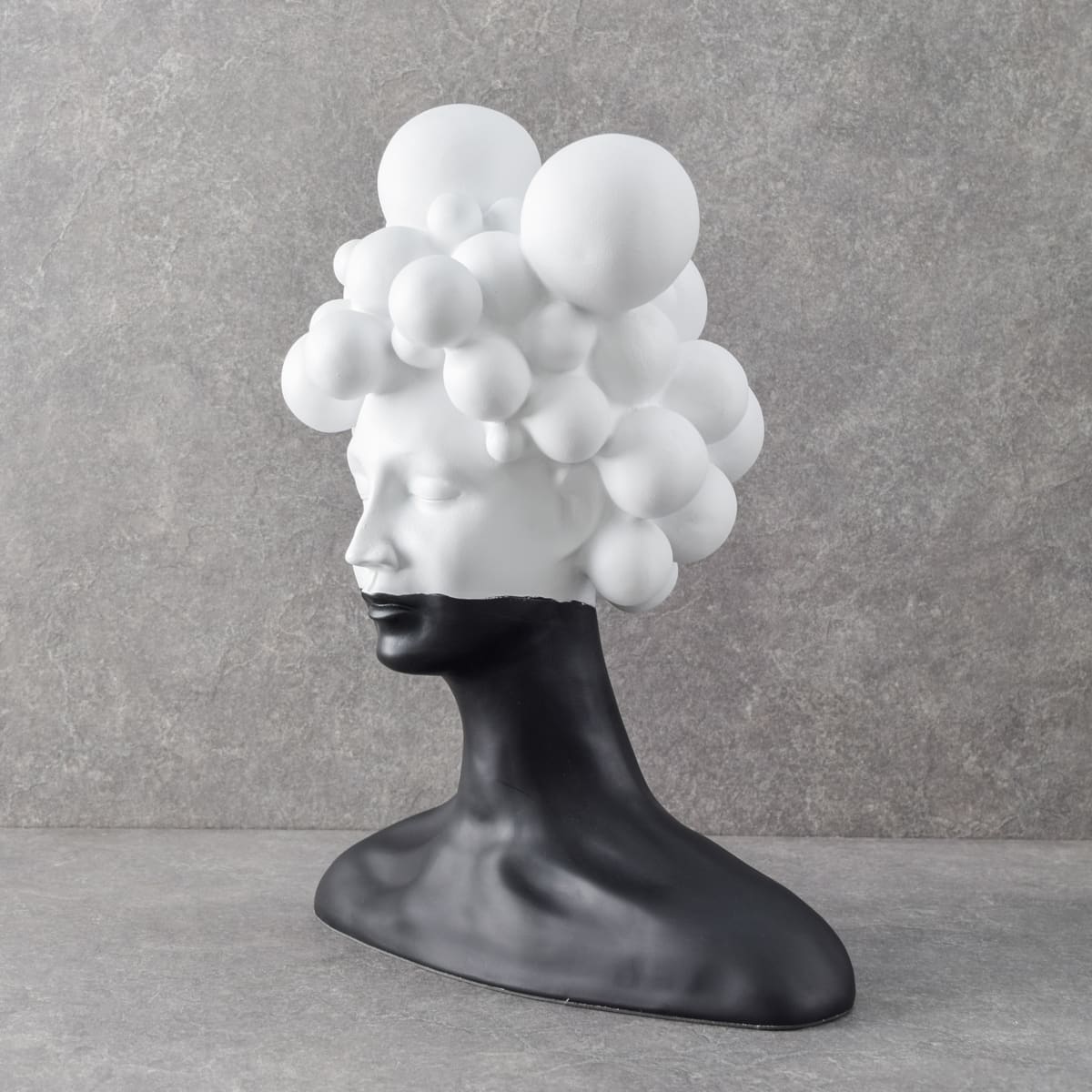 Livia Bubble Head Sculpture - Home Artisan