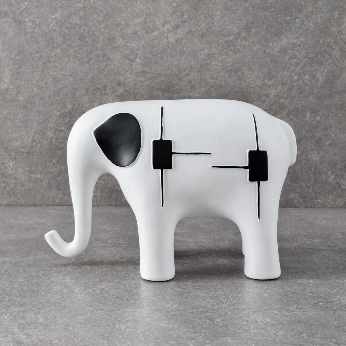 Elmer Elephant Sculpture - Large - Home Artisan