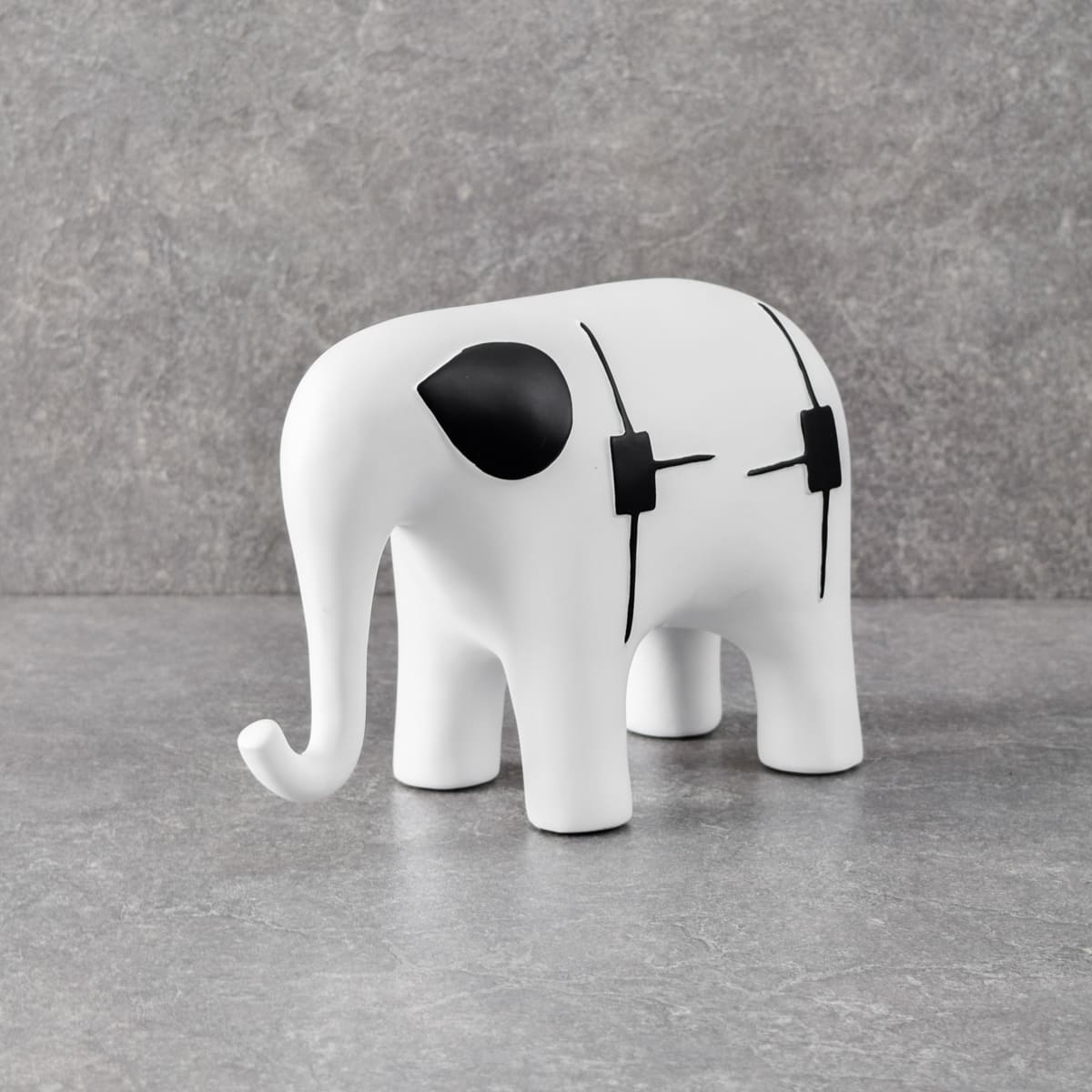 Elmer Elephant Sculpture - Small