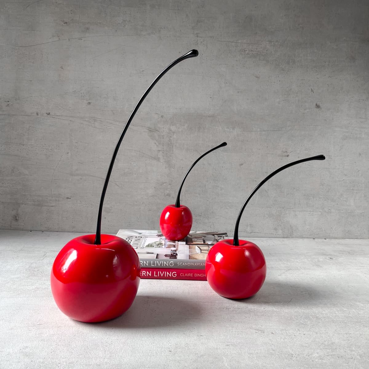 Elio Cherry Trio Sculptures - Home Artisan