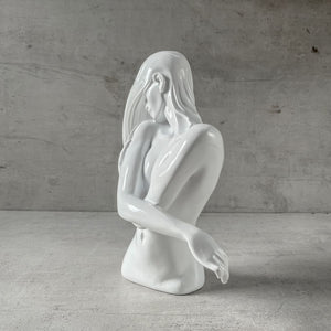 Alessia White Woman Sculpture