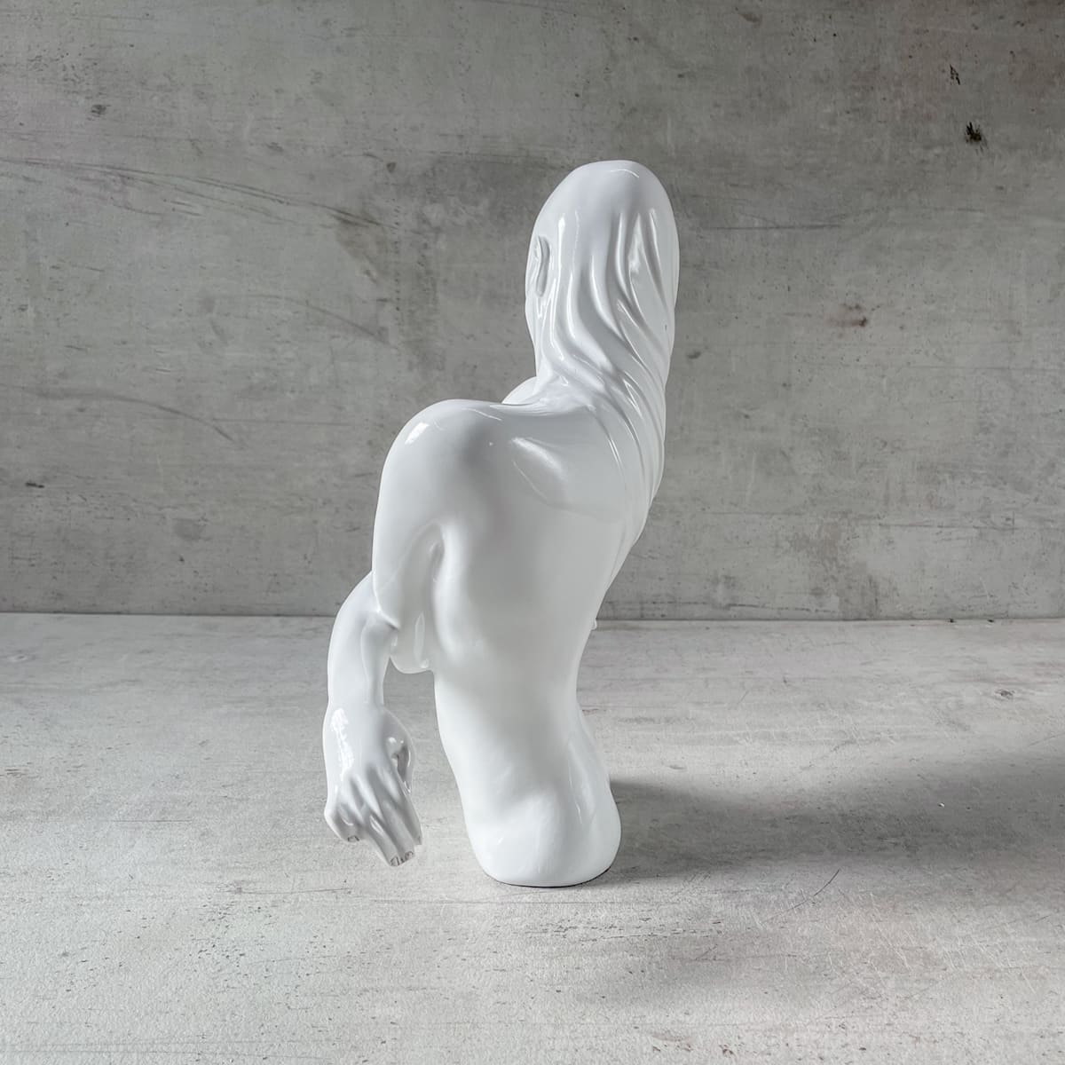 Alessia White Woman Sculpture