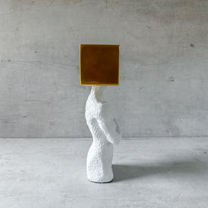 Massimo Cube Head Sculpture