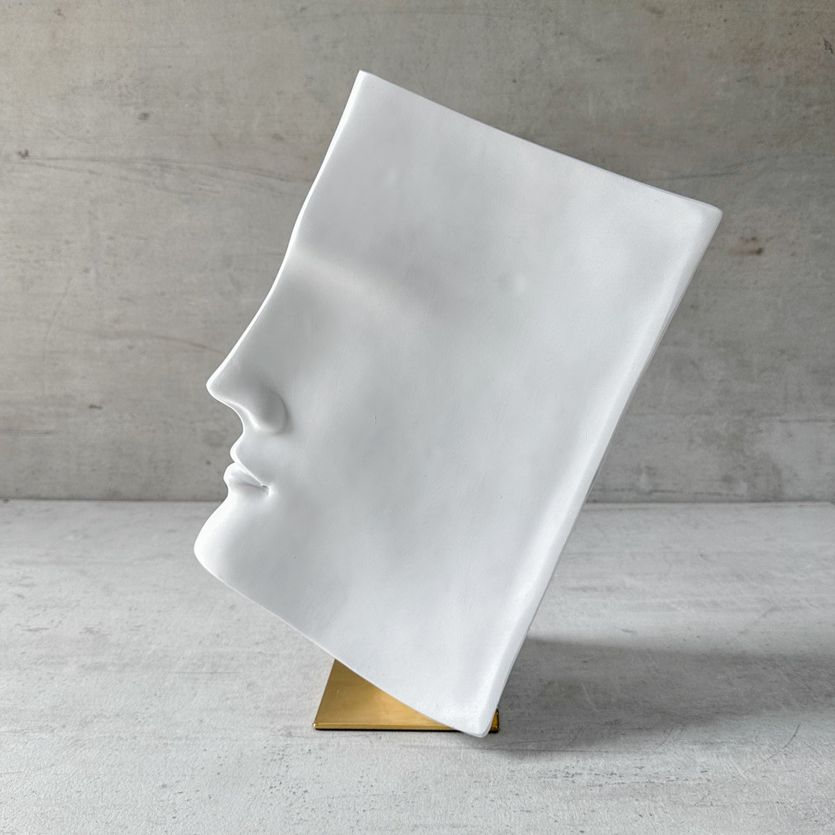 Silvio Book Face Sculpture