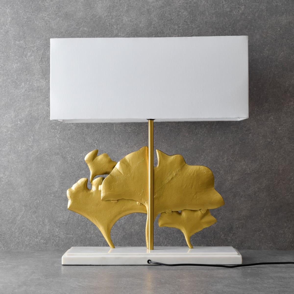Wes Gingko Leaf Table Lamp - Home Artisan