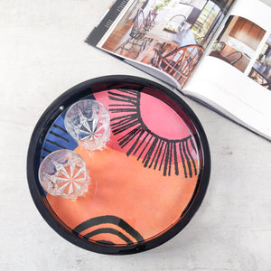 Roderick Modern Art Lacquer Tray - Home Artisan