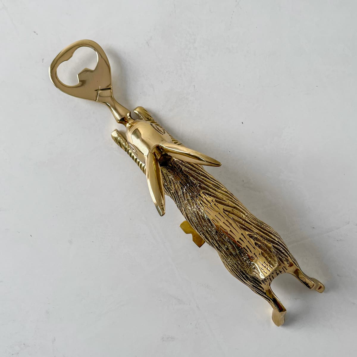Chester Brass Rabbit Bottle Opener - Home Artisan
