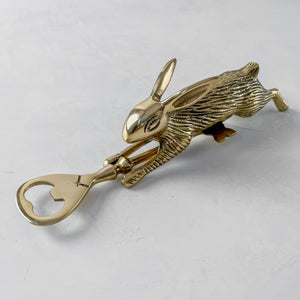 Chester Brass Rabbit Bottle Opener - Home Artisan