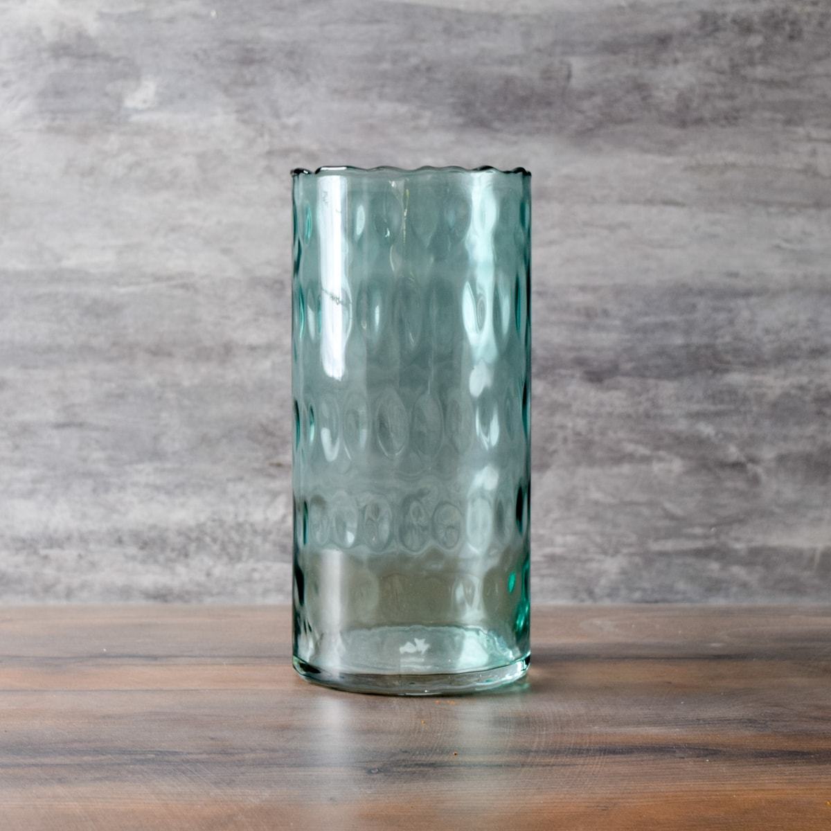 Visenna Sea Green Glass Vase (Short) - Home Artisan