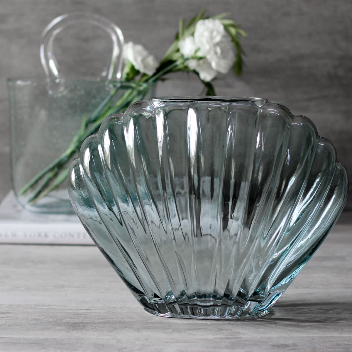 Buy Taylor Shell Glass Vase - Home Artisan