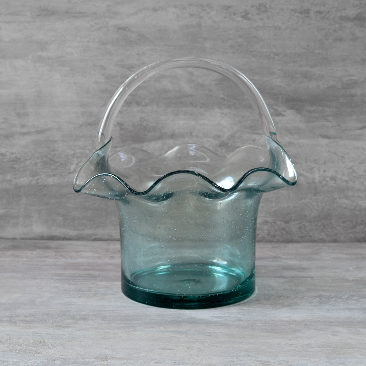 Peyton Glass Bag Vase - Short