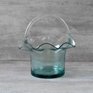 Peyton Glass Bag Vase - Short