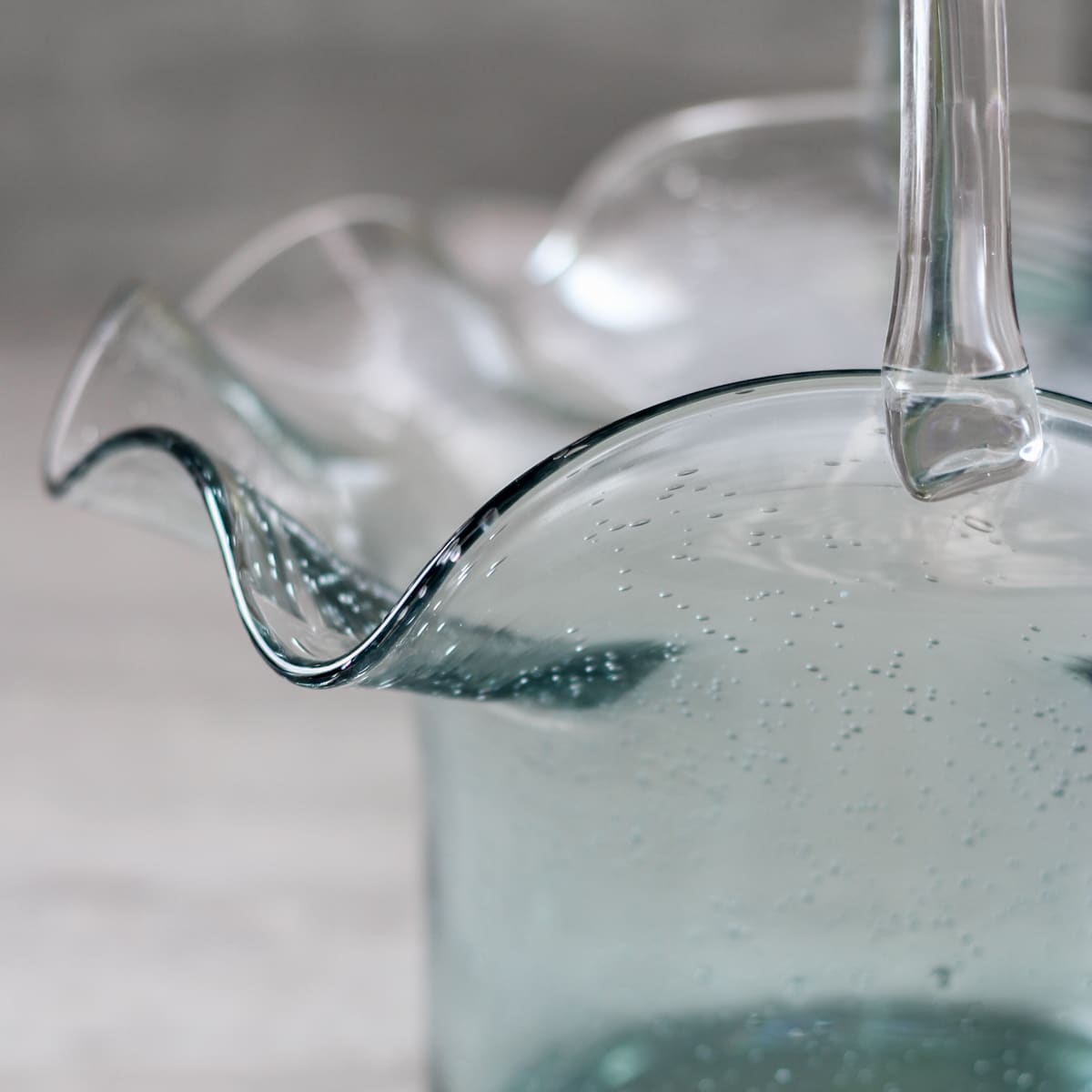 Peyton Glass Bag Vase - Short