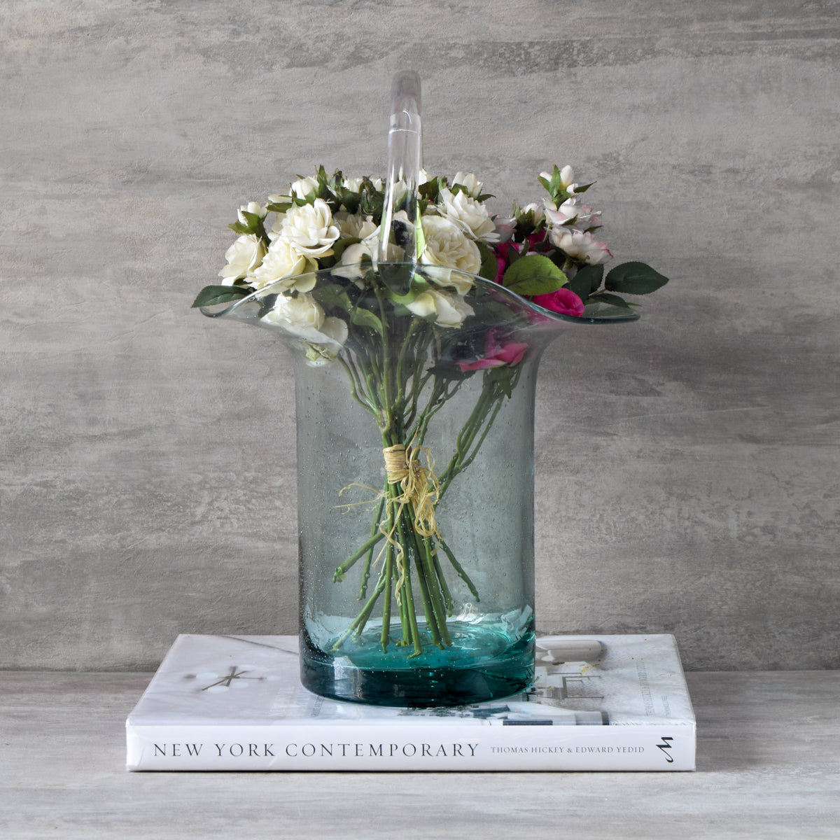 Peyton Glass Bag Vase - Tall