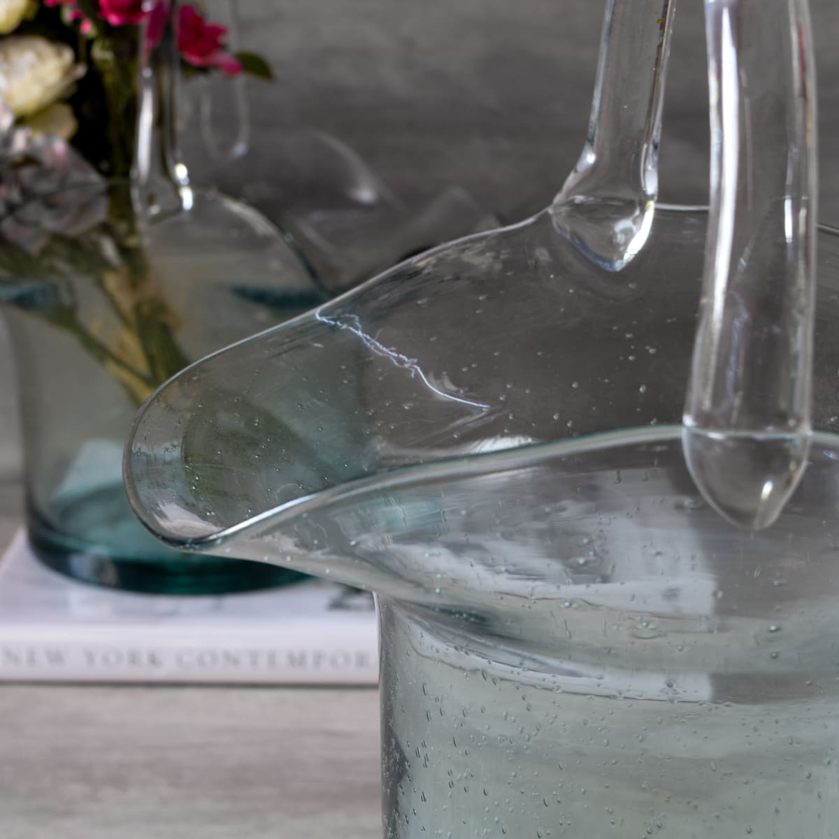 Peyton Glass Bag Vase - Tall