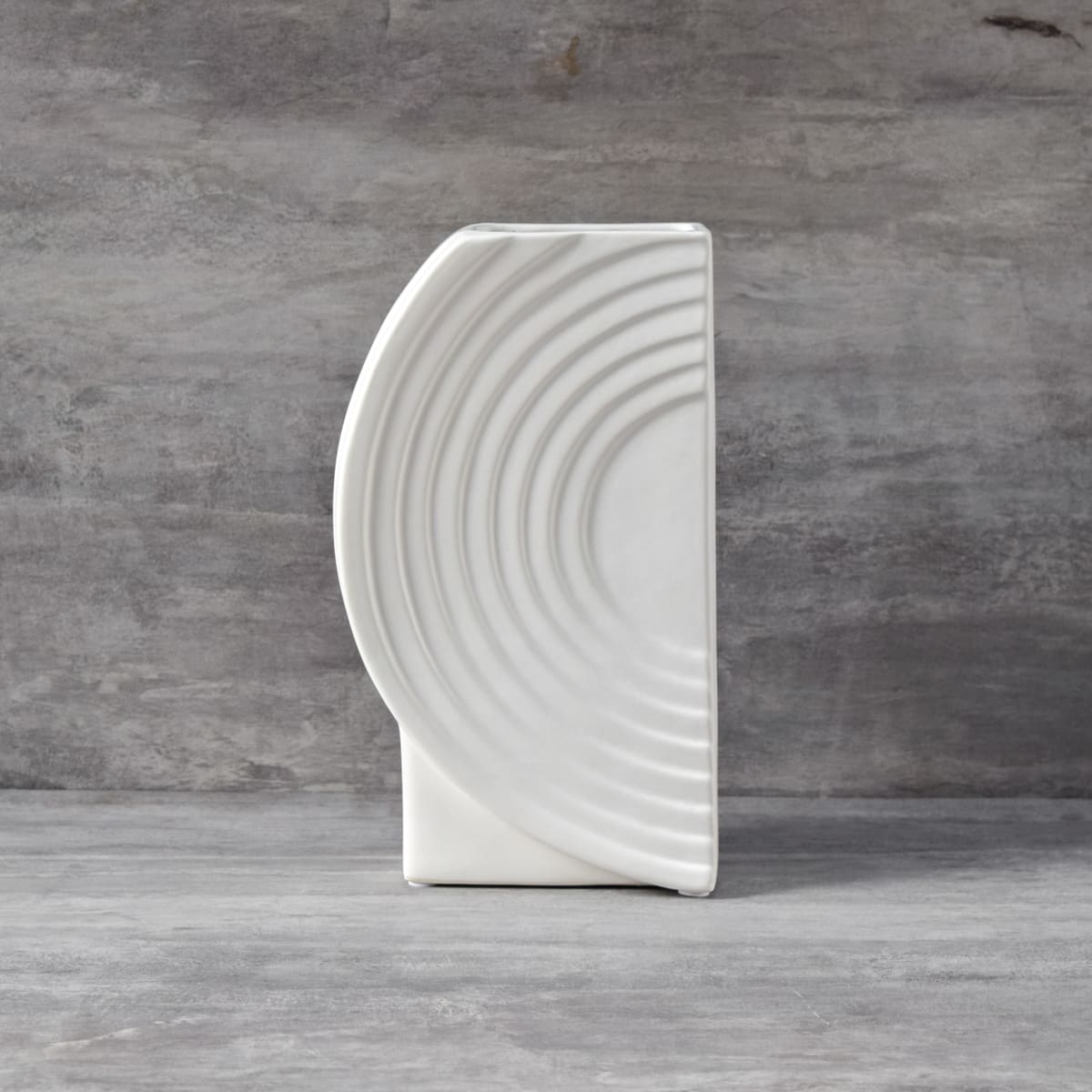 Kenneth White Ceramic Vase - Home Artisan